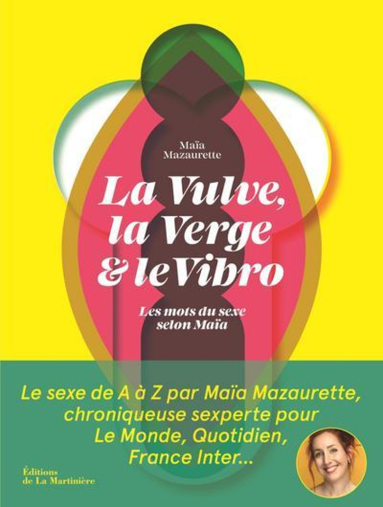 LA VULVE, LA VERGE ET LE VIBRO. LES MOTS DU SEXE SELON MAIA - MAZAURETTE MAIA - MARTINIERE BL