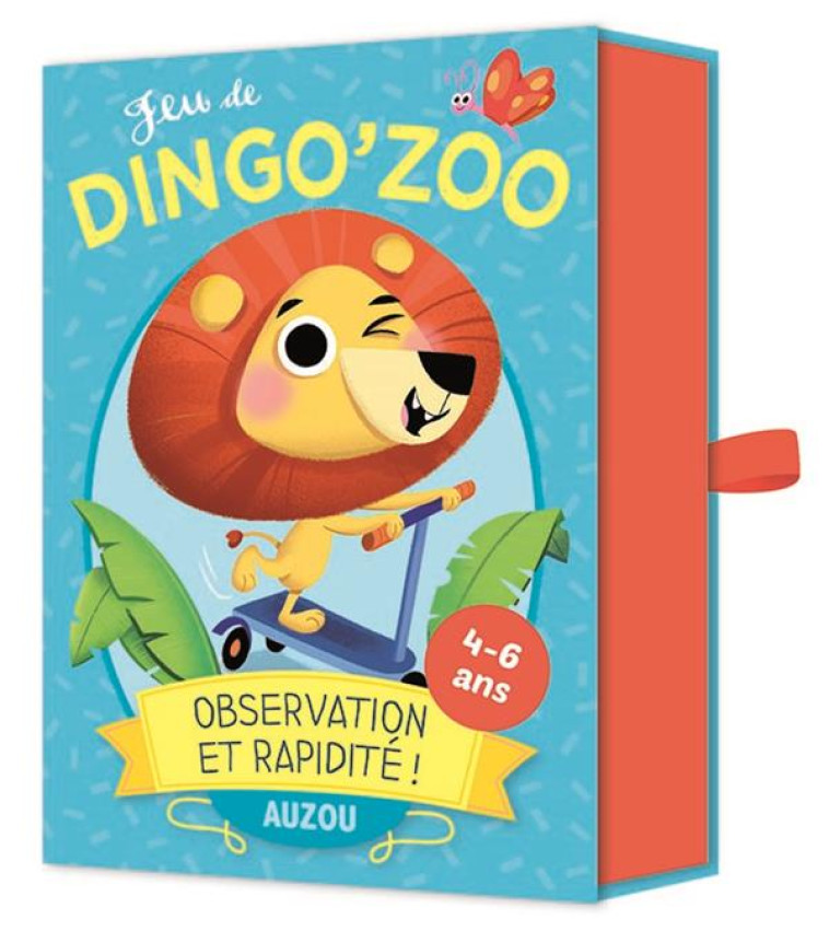 JEU DE DINGO'ZOO  -  OBSERVATION ET RAPIDITE - TORRES GERMAN B. - Auzou