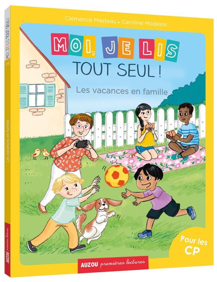 MOI, JE LIS TOUT SEUL ! LES VACANCES EN FAMILLE - MASTEAU/MODESTE - PHILIPPE AUZOU