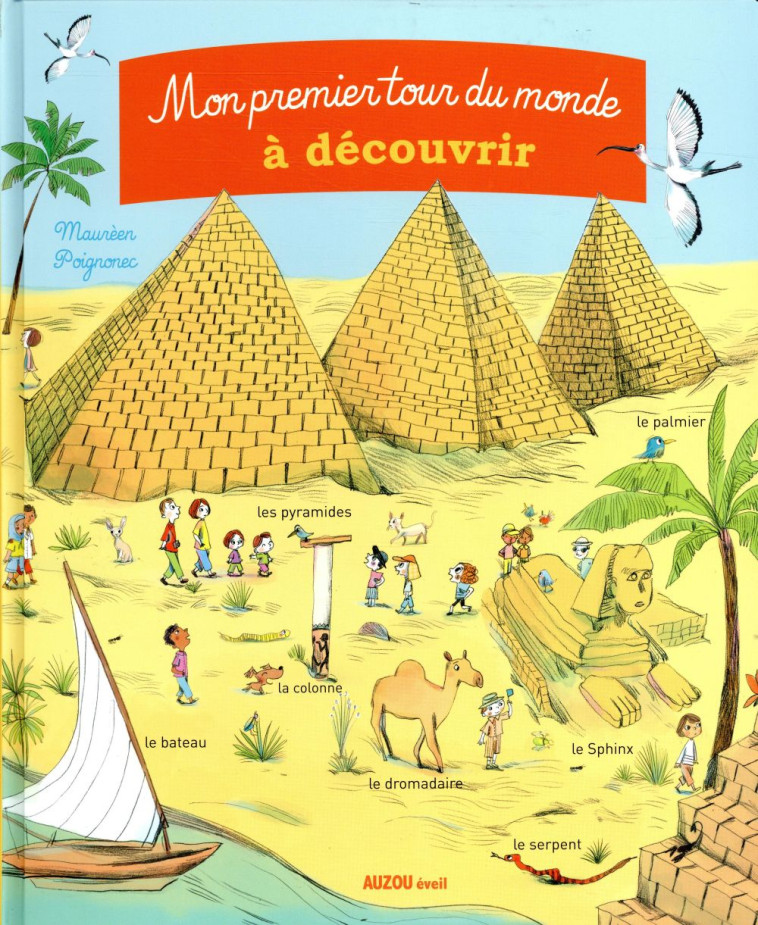 MON PREMIER TOUR DU MONDE A DECOUVRIR - POIGNONEC MAUREEN - PHILIPPE AUZOU