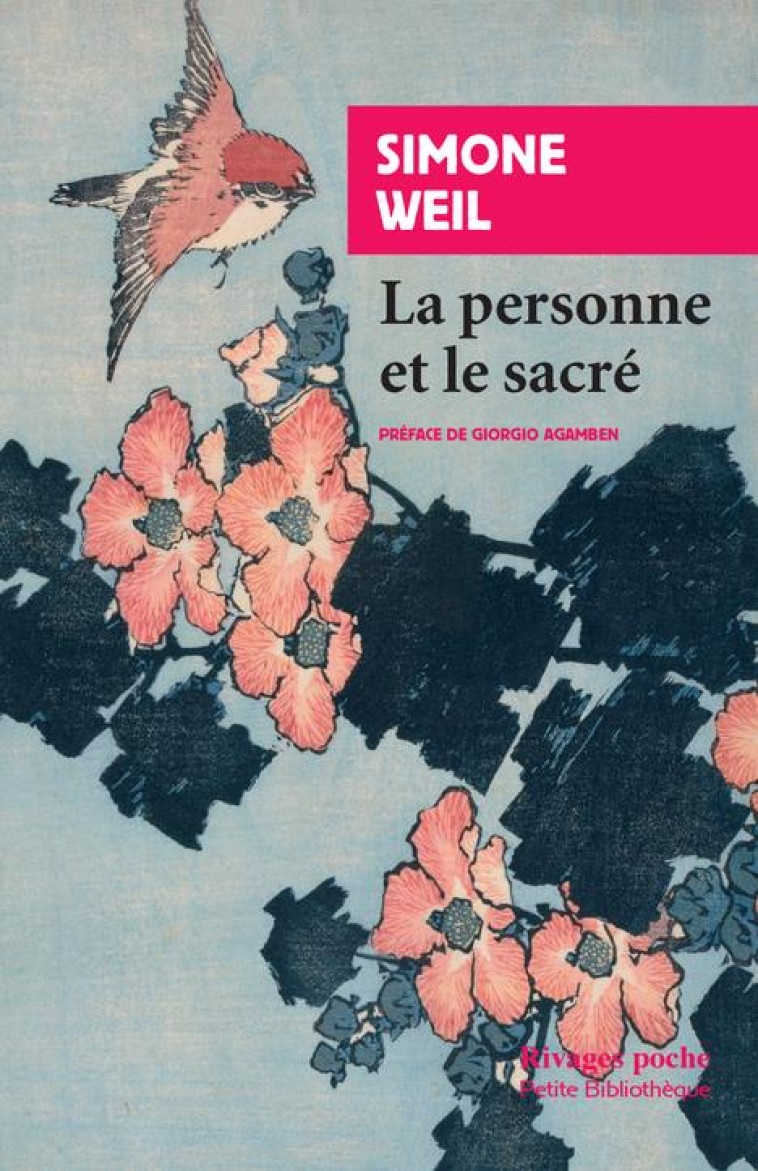 LA PERSONNE ET LE SACRE - WEIL/AGAMBEN - Rivages