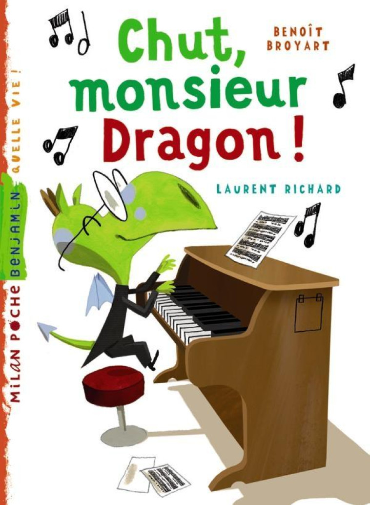 CHUT, MONSIEUR DRAGON - RICHARD LAURENT - BD Kids