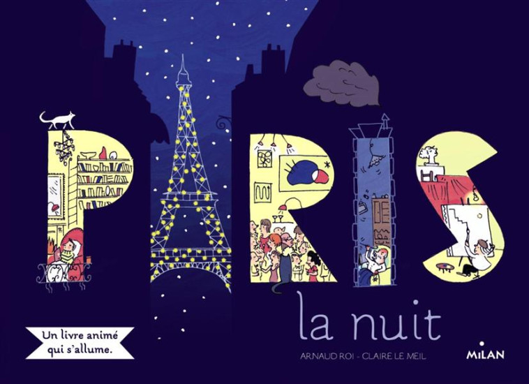 PARIS LA NUIT - ROI/LE MEIL - Milan jeunesse