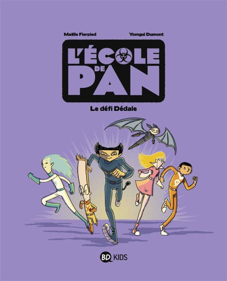 L'ECOLE DE PAN T.2  -  LE DEFI DEDALE - MAELLE FIERPIED - BD Kids