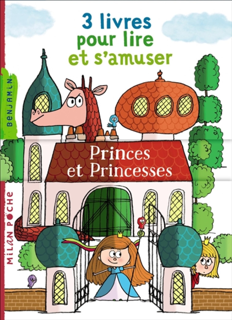 3 LIVRES POUR LIRE ET S'AMUSER - PRINCESSES - COLLECTIF - Milan jeunesse