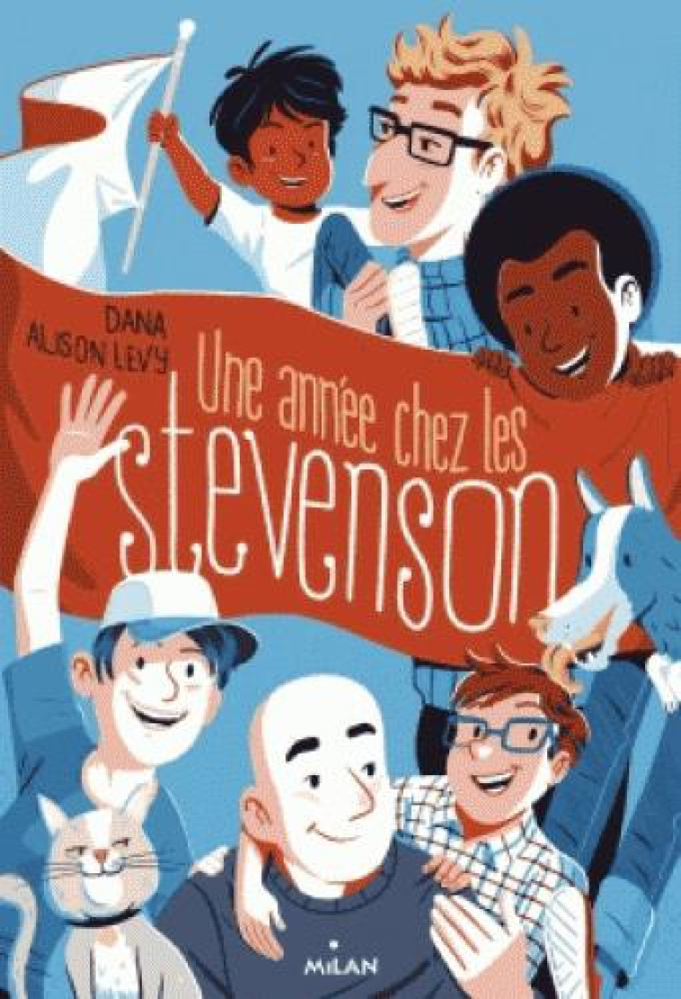 UNE ANNEE CHEZ LES STEVENSON - LEVY/SCOTT - BD Kids