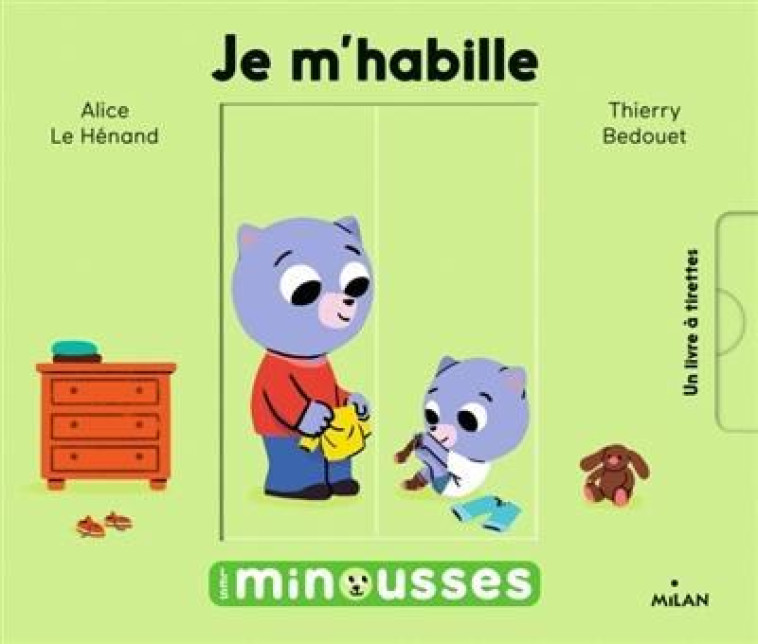 JE M'HABILLE - LE HENAND/BEDOUET - BD Kids