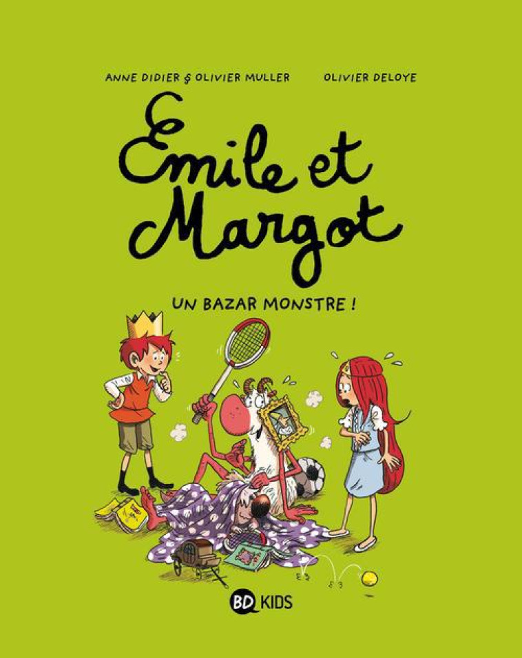 EMILE ET MARGOT T.3  -  UN BAZAR MONSTRE ! - DELOYE+DIDIER+MULLER - BD Kids