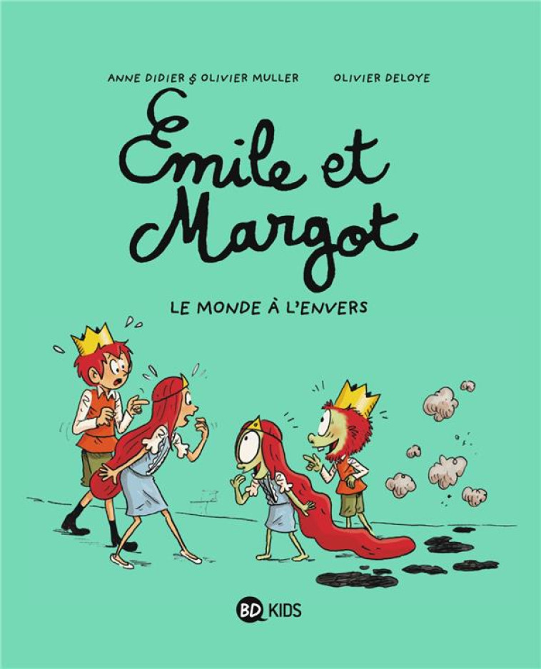 EMILE ET MARGOT T.5  -  L'ENVERS DU DECOR - DIDIER+MULLER+DELOYE - BD Kids