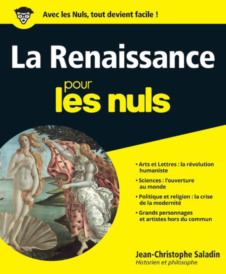 LA RENAISSANCE POUR LES NULS - SALADIN/FRECON - First Editions