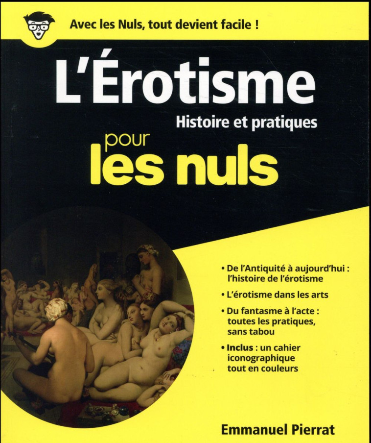 L'EROTISME POUR LES NULS - PIERRAT EMMANUEL - FIRST