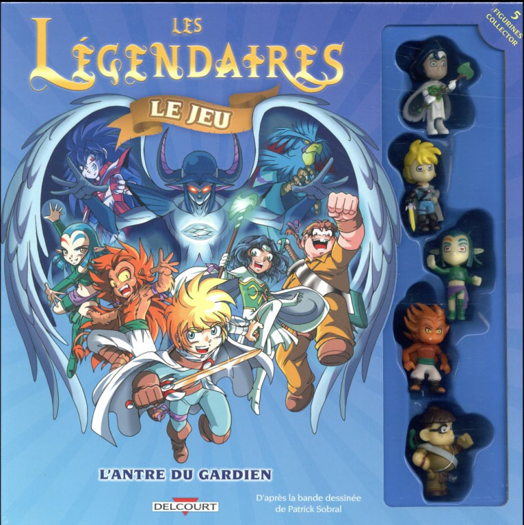 LES LEGENDAIRES  -  LE JEU  -  L'ANTRE DU GARDIEN - SOBRAL PATRICK - Delcourt