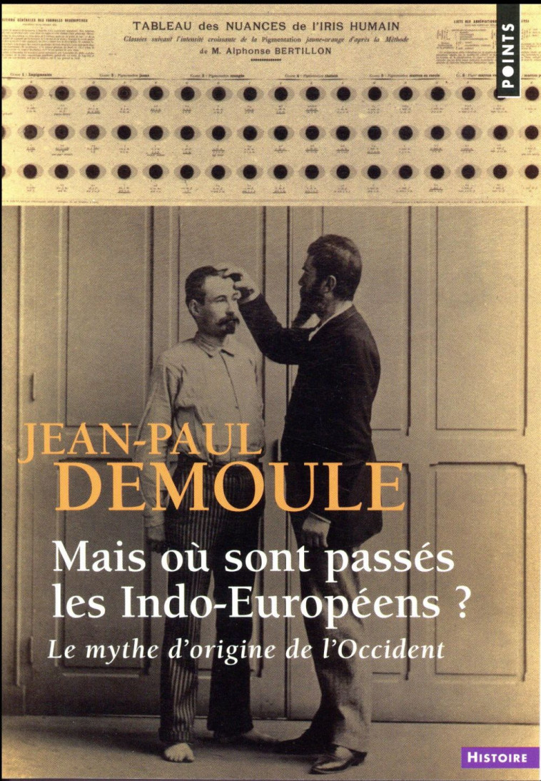 MAIS OU SONT PASSES LES INDO-EUROPEENS ? LE MYTHE D'ORIGINE DE L'OCCIDENT - DEMOULE JEAN-PAUL - Points