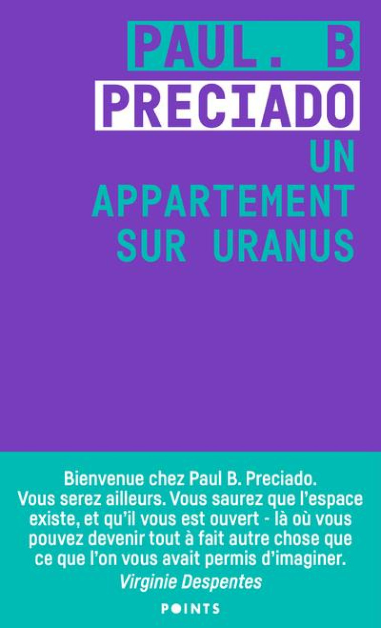 UN APPARTEMENT SUR URANUS - PRECIADO - POINTS