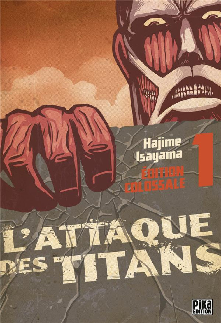 L'ATTAQUE DES TITANS  -  INTEGRALE VOL.1  -  T.1 A T.3 - ISAYAMA HAJIME - Pika