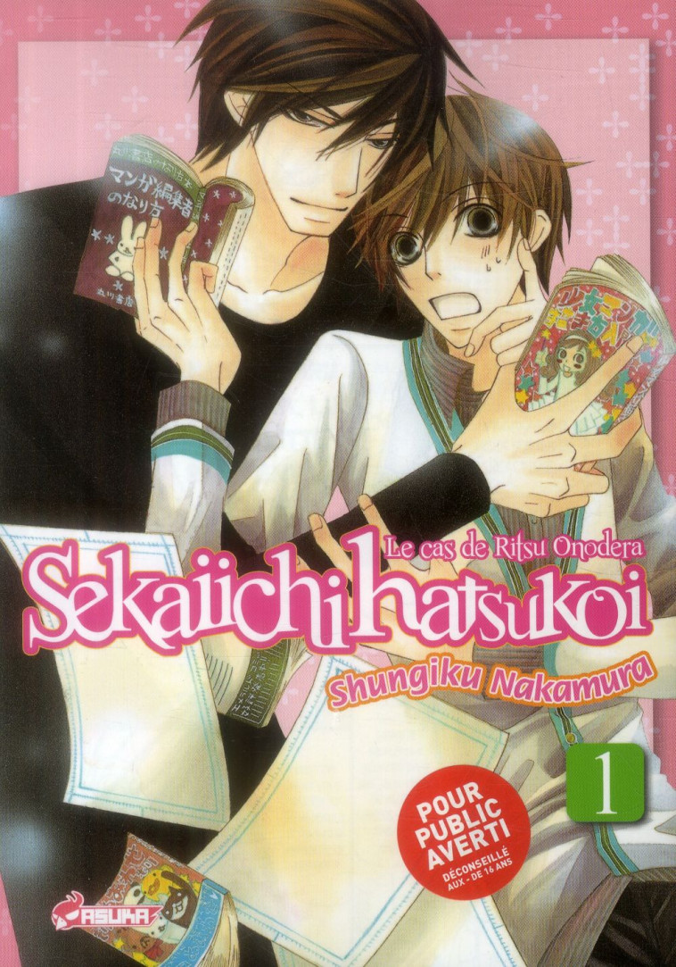 SEKAIICHI HATSUKOI  -  LE CAS DE RITSU ONODERA T.1 - NAKAMURA SHUNGIKU - Asuka