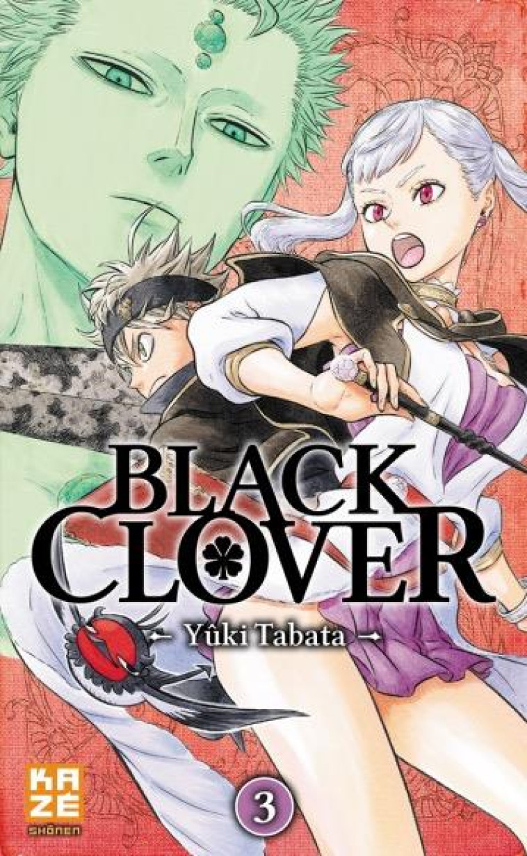 BLACK CLOVER T03 - TABATA YUKI - Kaze Manga