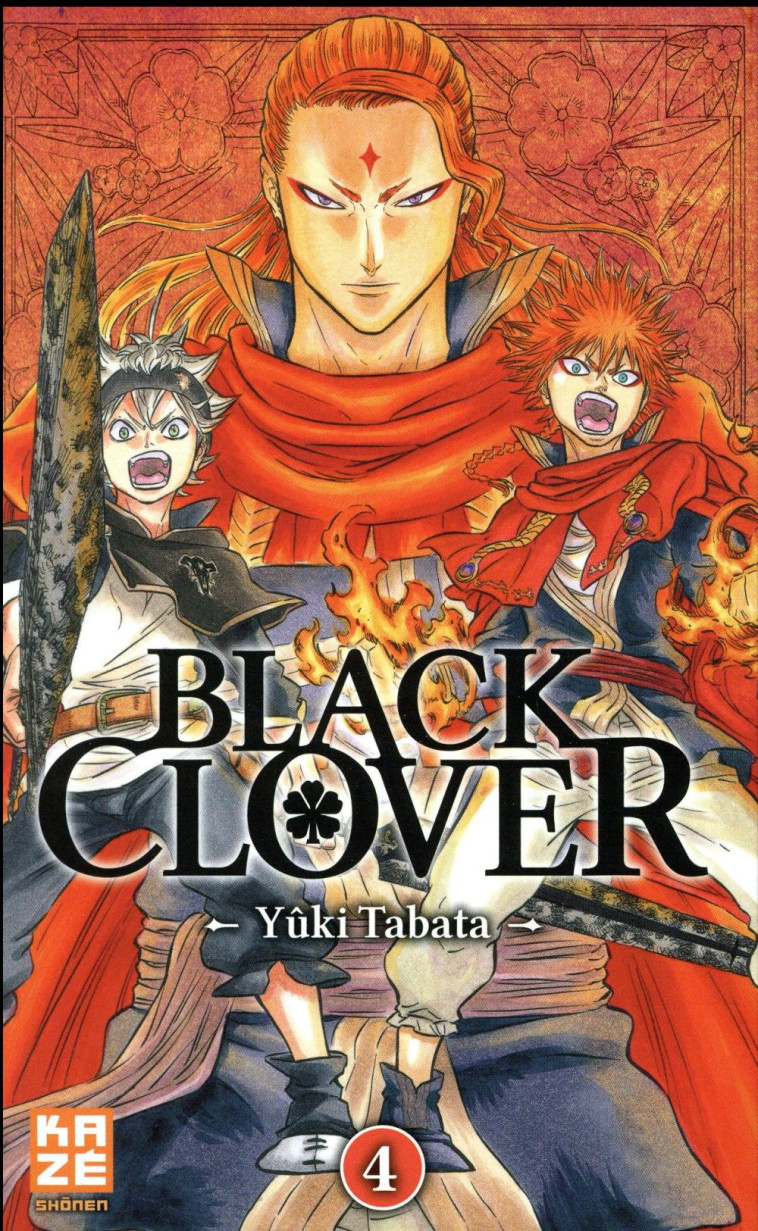 BLACK CLOVER T.4 - TABATA YUKI - Kaze Manga