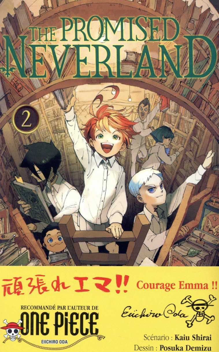 THE PROMISED NEVERLAND T.2 - DEMIZU/SHIRAI - KAZE