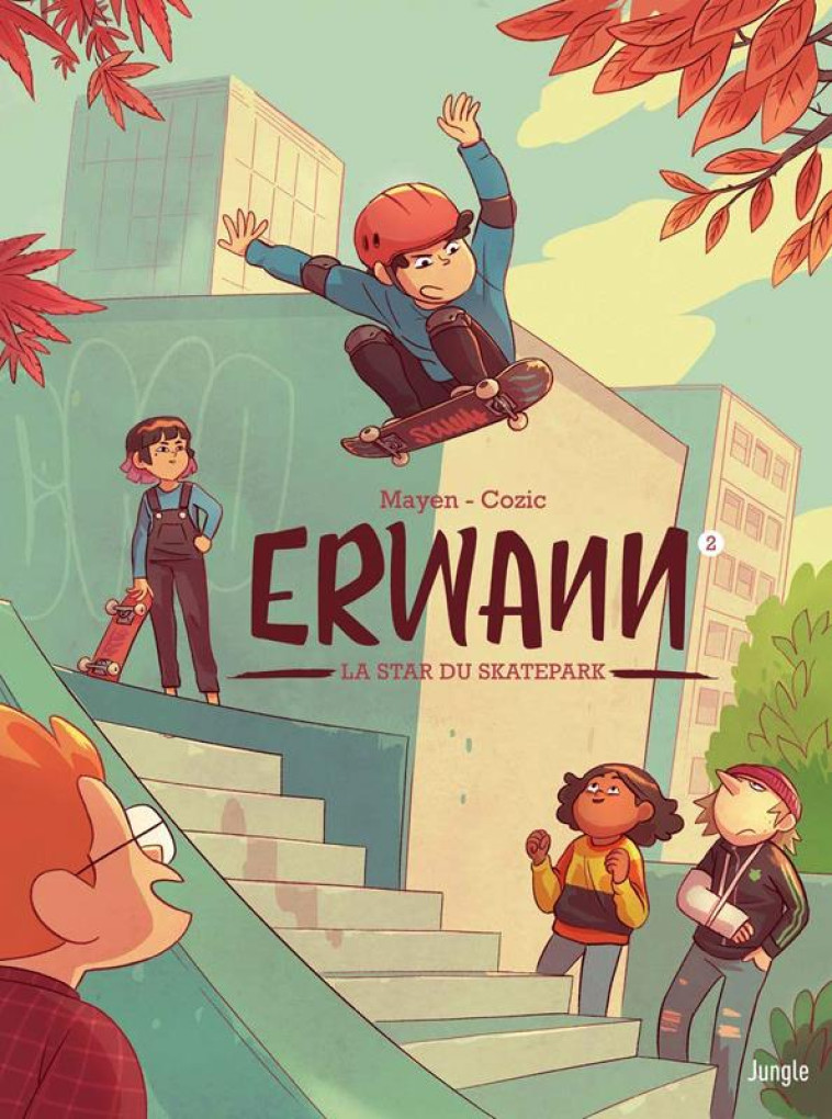 ERWANN T.2  -  LA STAR DU SKATEPARK - MAYEN/COZIC - CASTERMAN