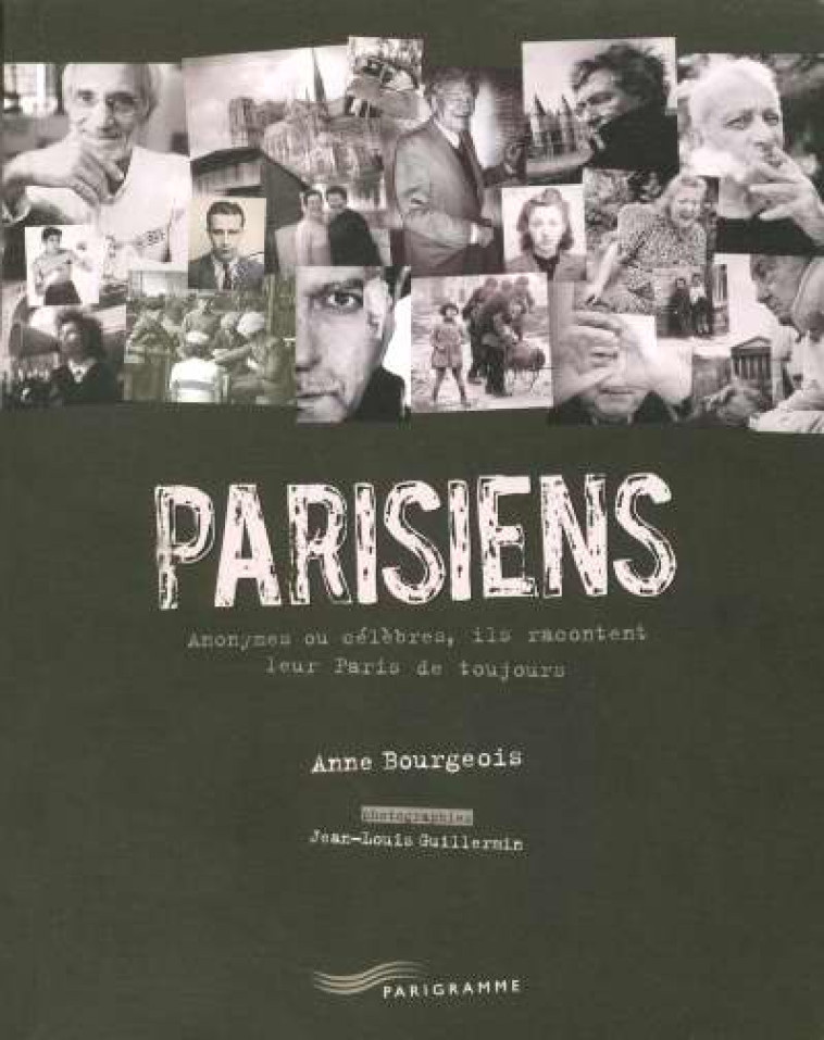 PARISIENS - BOURGEOIS ANNE - PARIGRAMME