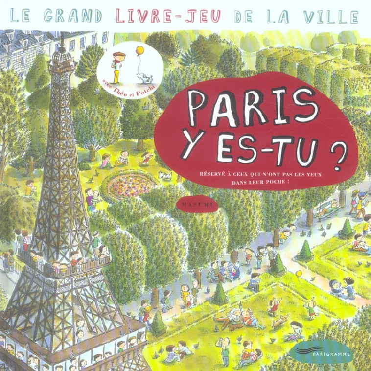 PARIS Y ES-TU ? - KAMIYAMA MASUMI - PARIGRAMME