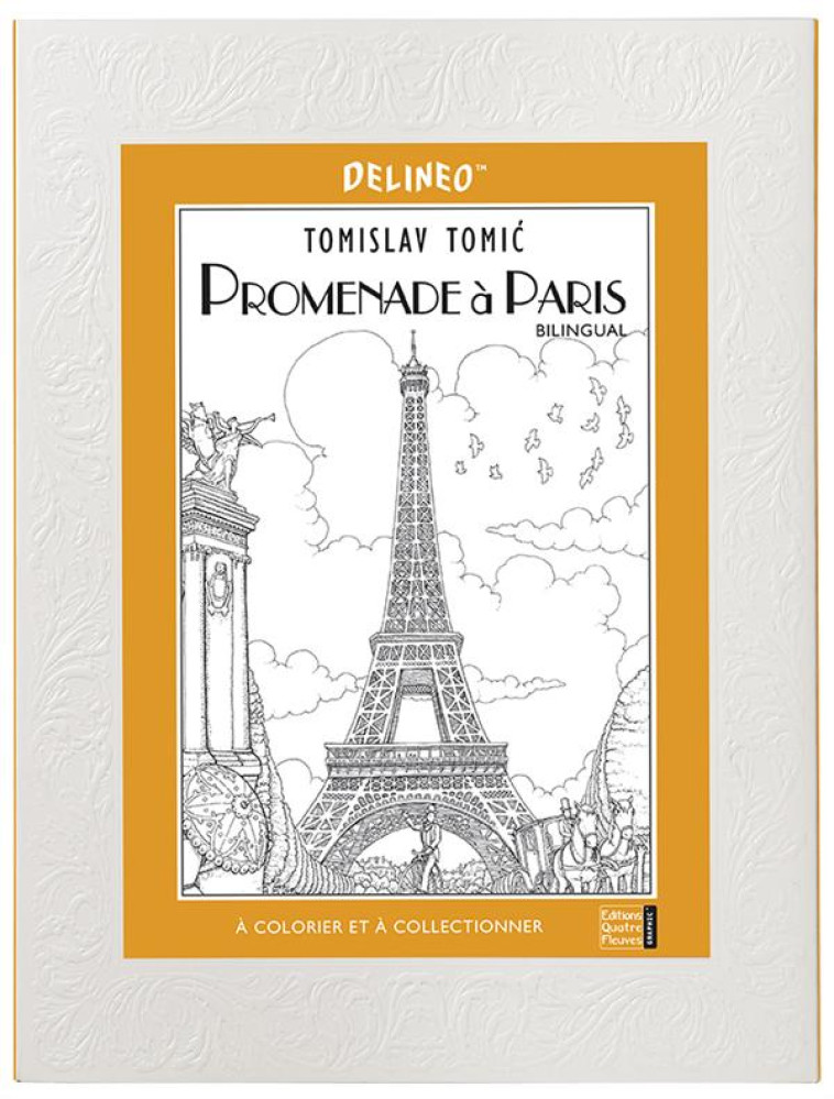 PROMENADE A PARIS  -  A COLORIER ET A COLLECTIONNER - XXX - Quatre Fleuves