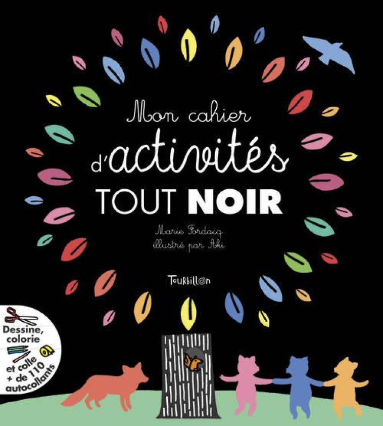 MON CAHIER D'ACTIVITES TOUT NOIR - FORDACQ-M+ AKI - Tourbillon