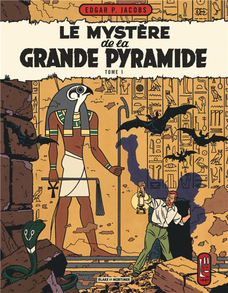 BLAKE ET MORTIMER T.4  -  LE MYSTERE DE LA GRANDE PYRAMIDE T.1 - EDGAR P. JACOBS - Blake et Mortimer