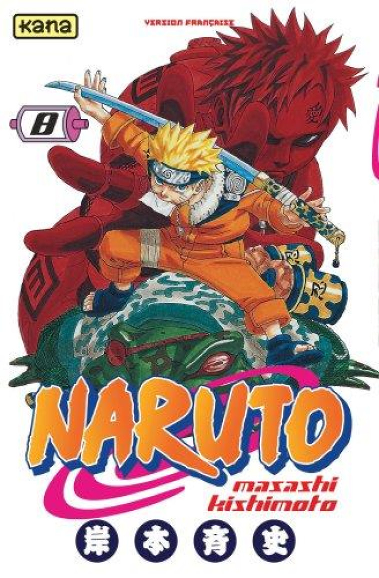 NARUTO T.8 - MASASHI KISHIMOTO - DARGAUD