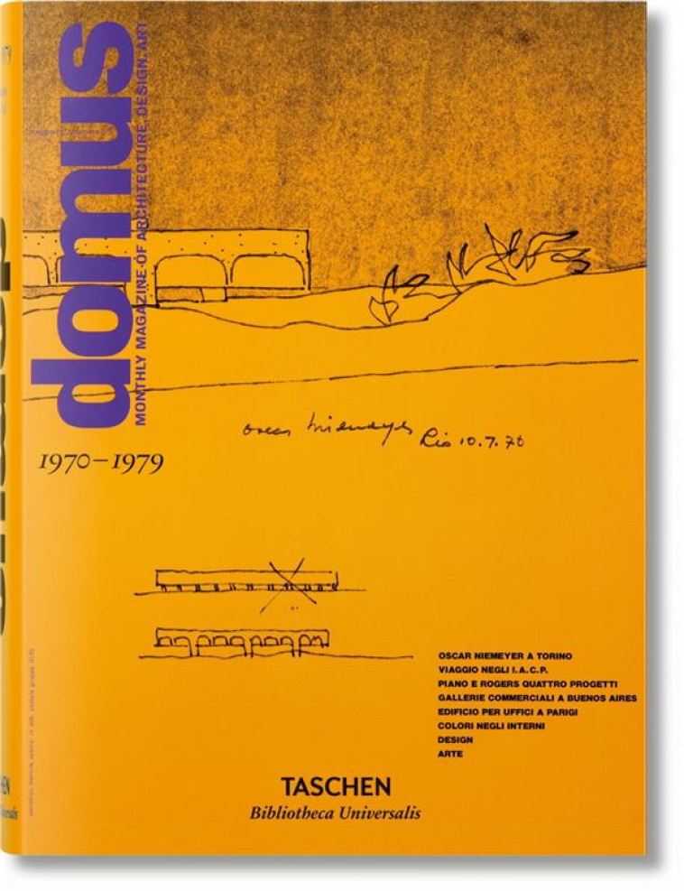 DOMUS 1970'S - FIELL C & P. - Taschen