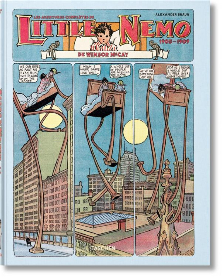 LES AVENTURES COMPLETES DE LITTLE NEMO, DE WINSOR MCCAY  -  1905-1909 - BRAUN ALEXANDER - Taschen