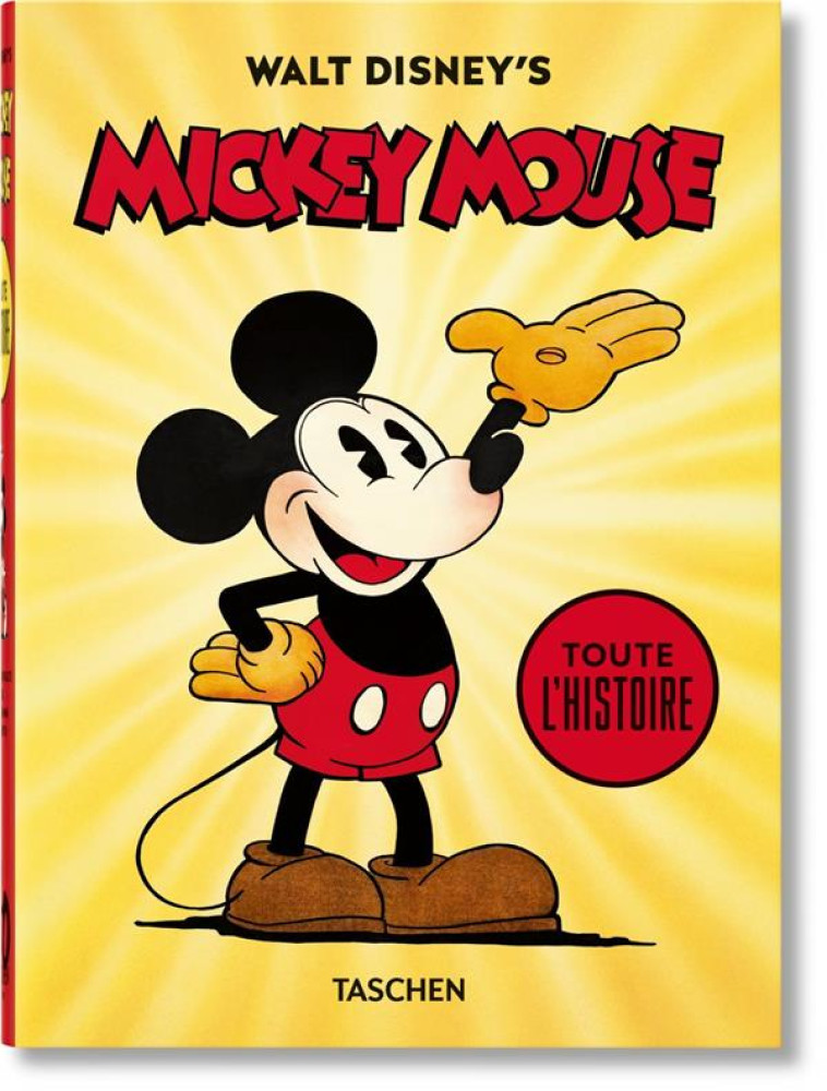 WALT DISNEY'S MICKEY MOUSE  -  TOUTE L'HISTOIRE - GERSTEIN/KAUFMAN - NC