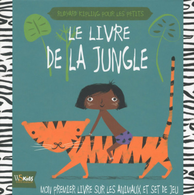 COFFRE LE LIVRE DE LA JUNGLE - MON PREMIER LIVRE SUR LES ANIMAUX ET SET DE JEU [SOLDE] [SOLDE] - Jennifer Adams - WHITE STAR KIDS