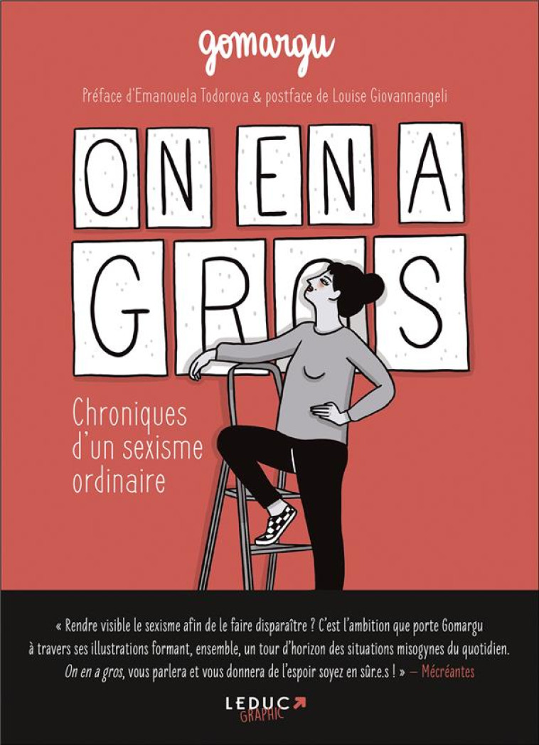 ON EN A GROS ! CHRONIQUES D'UN SEXISME ORDINAIRE - GOMARGU/TODOROVA - QUOTIDIEN MALIN