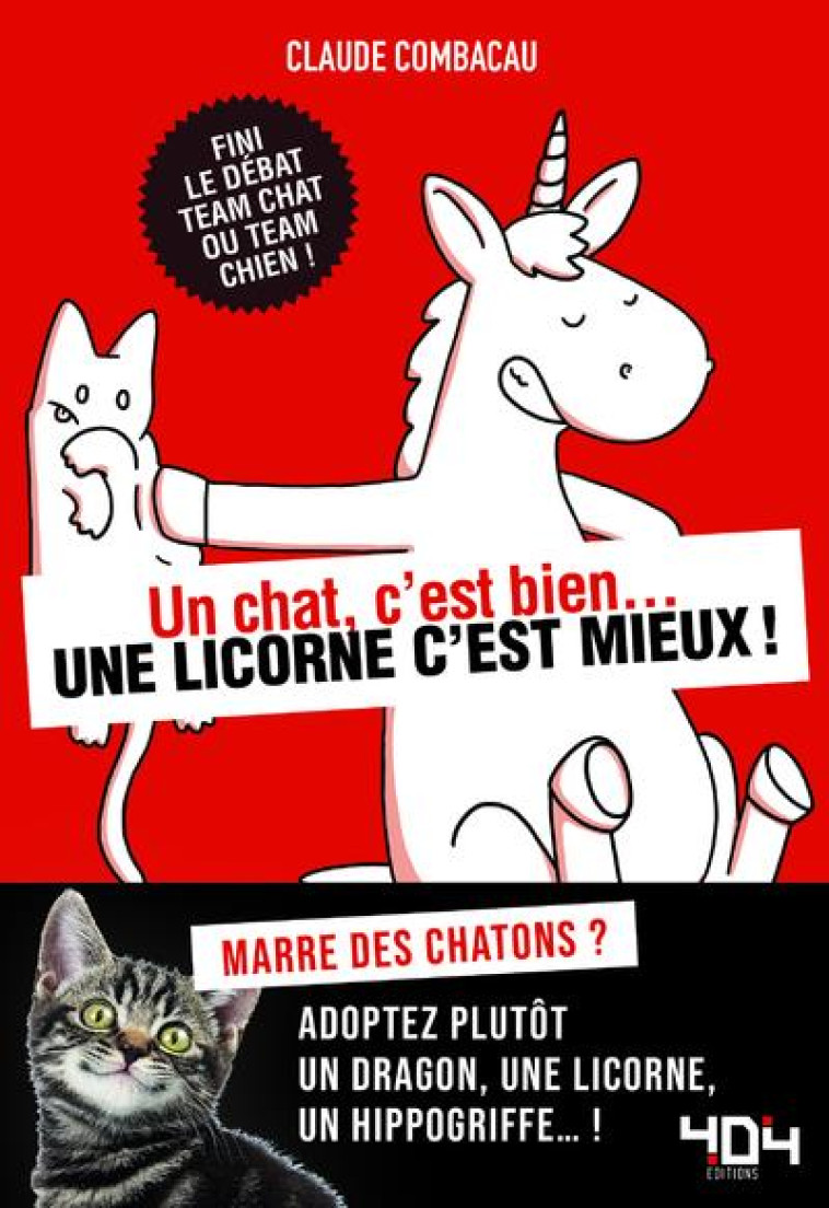 UN CHAT, C'EST BIEN...UNE LICORNE C'EST MIEUX! - COMBACAU/GOEYSE - 404