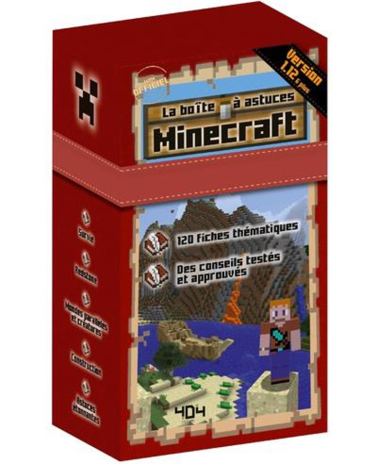 MINECRAFT  -  LA BOITE A ASTUCES - PILET STEPHANE - NC