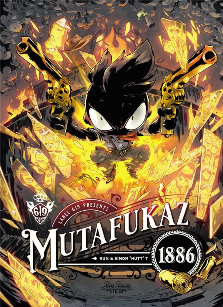 MUTAFUKAZ 1886  -  INTEGRALE - HUTT/RUN - ANKAMA