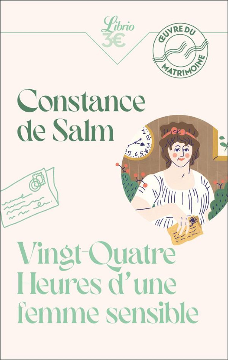 VINGT-QUATRE HEURES D'UNE FEMME SENSIBLE - DE SALM CONSTANCE - J'AI LU