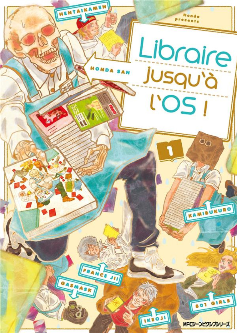 LIBRAIRE JUSQU'A L'OS T.1 - HONDA - Soleil Productions