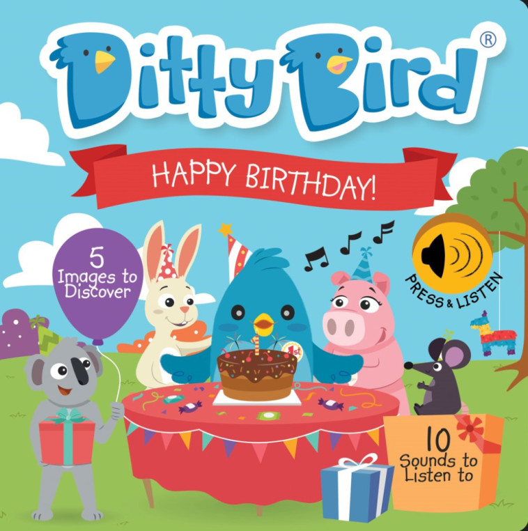 DITTY BIRD - HAPPY BIRTHDAY -  MEMA PUBLISHING - MEMA PUBLISHING