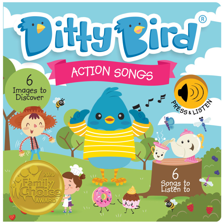 DITTY BIRD - ACTION SONGS. -  MEMA PUBLISHING - MEMA PUBLISHING