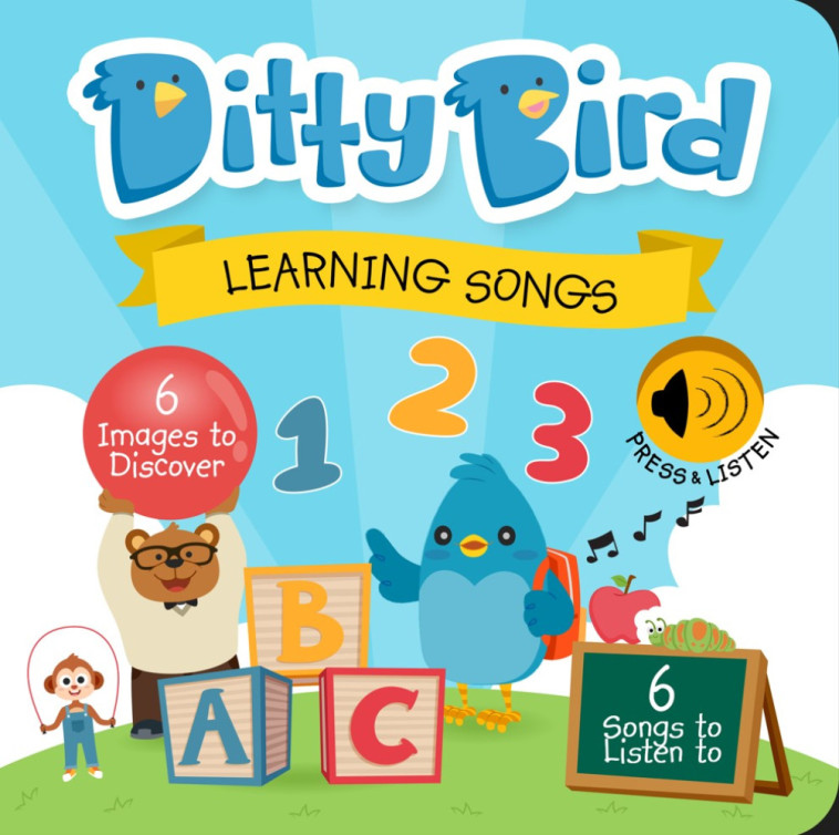 DITTY BIRD - LEARNING SONGS -  MEMA PUBLISHING - MEMA PUBLISHING