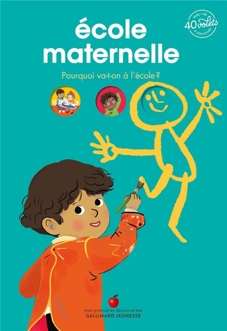 ECOLE MATERNELLE : POURQUOI VA-T-ON A L'ECOLE ? - KECIR-LEPETIT - GALLIMARD