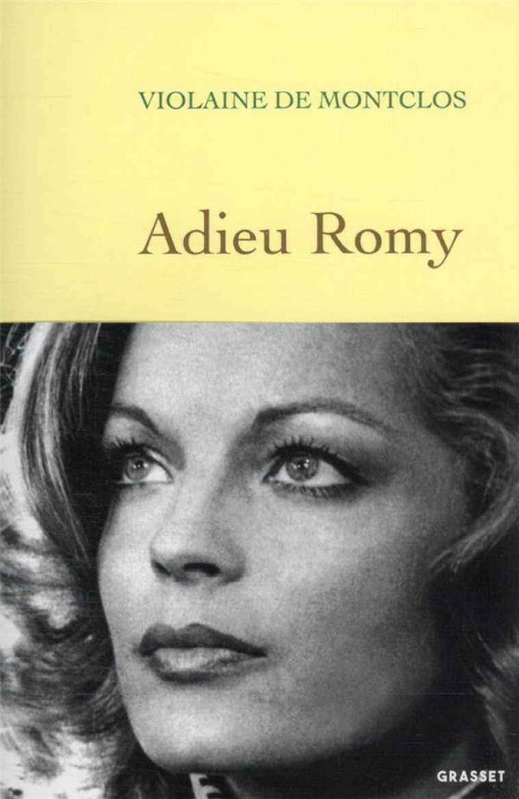 ADIEU ROMY - MONTCLOS VIOLAINE - GRASSET