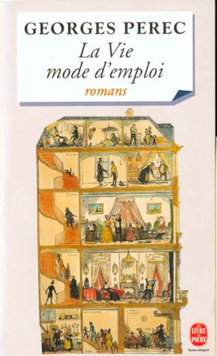 LA VIE MODE D'EMPLOI - PEREC GEORGES - LGF/Livre de Poche