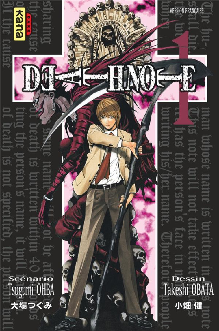 DEATH NOTE - TOME 1 - OHBA TSUGUMI/OBATA TAKESHI - DARGAUD