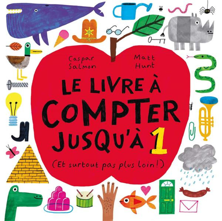 LE LIVRE A COMPTER JUSQU'A 1 - SALMON/HUNT - GALLIMARD