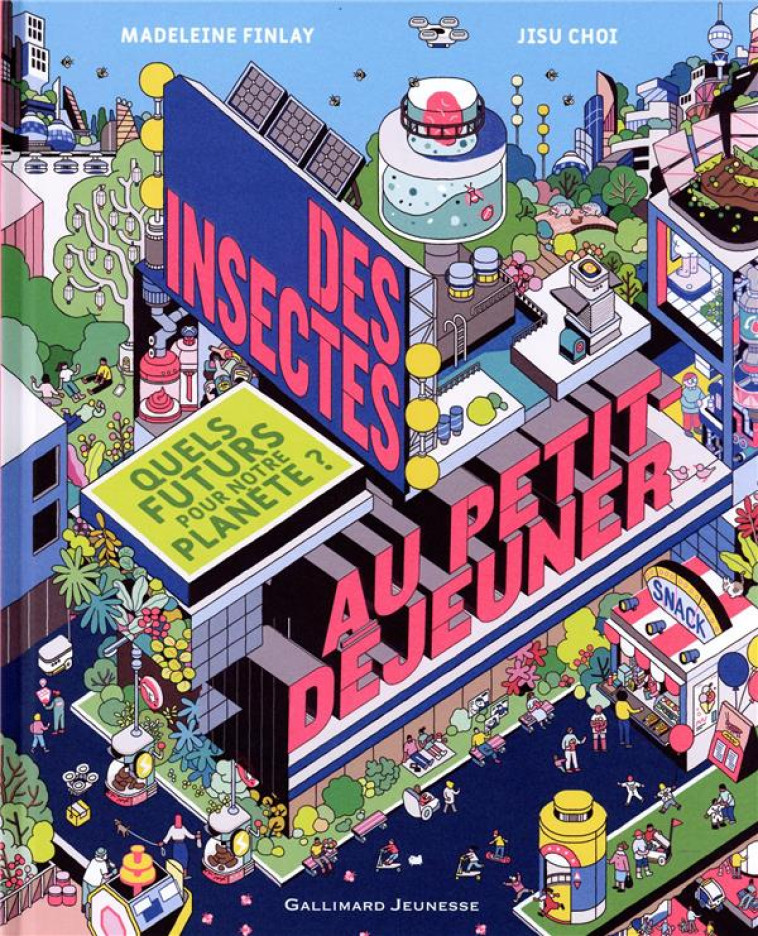 DES INSECTES AU PETIT-DEJEUNER - FINLAY/CHOI - GALLIMARD