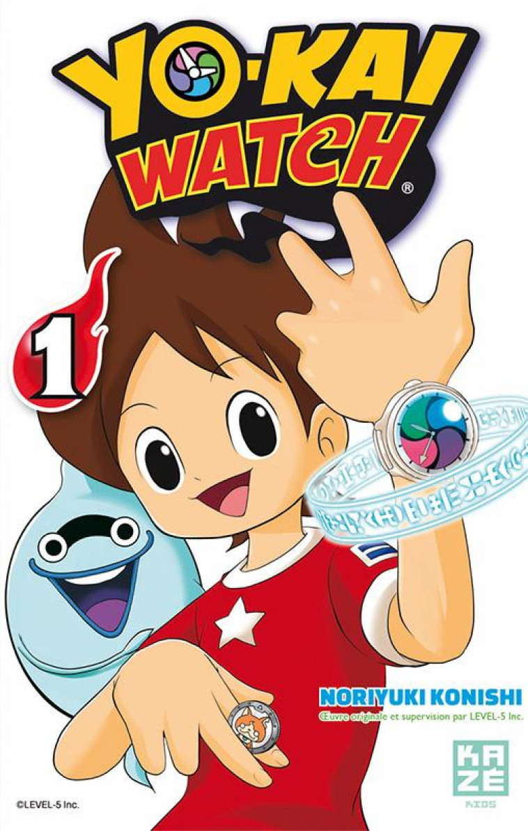 YO-KAI WATCH T.1 - KONISHI NORIYUKI - Kaze Manga